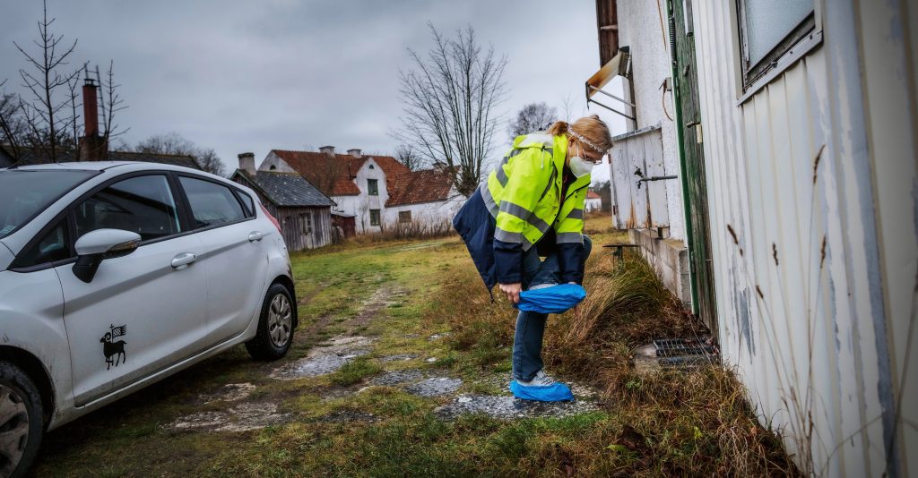 En drabbad värld Dagens Arena